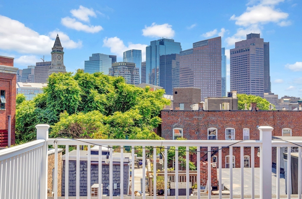 34 Clark Street, Unit 2 Boston, MA 02113 - Photo 21 of 23 a view of a building from a balcony