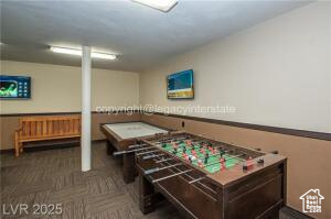 223 Hunter Road, Unit B303 Brian Head, UT 84719 - Photo 39 of 49 View of game room