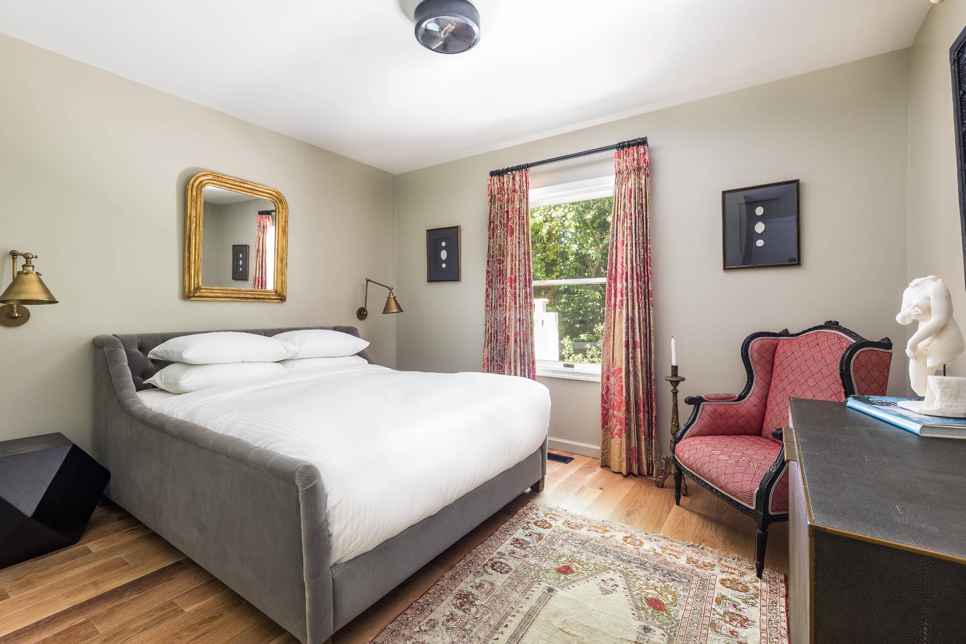 1253 Brick Kiln Road Sag Harbor, NY 11963 - Photo 27 of 31 a bedroom with bed and window