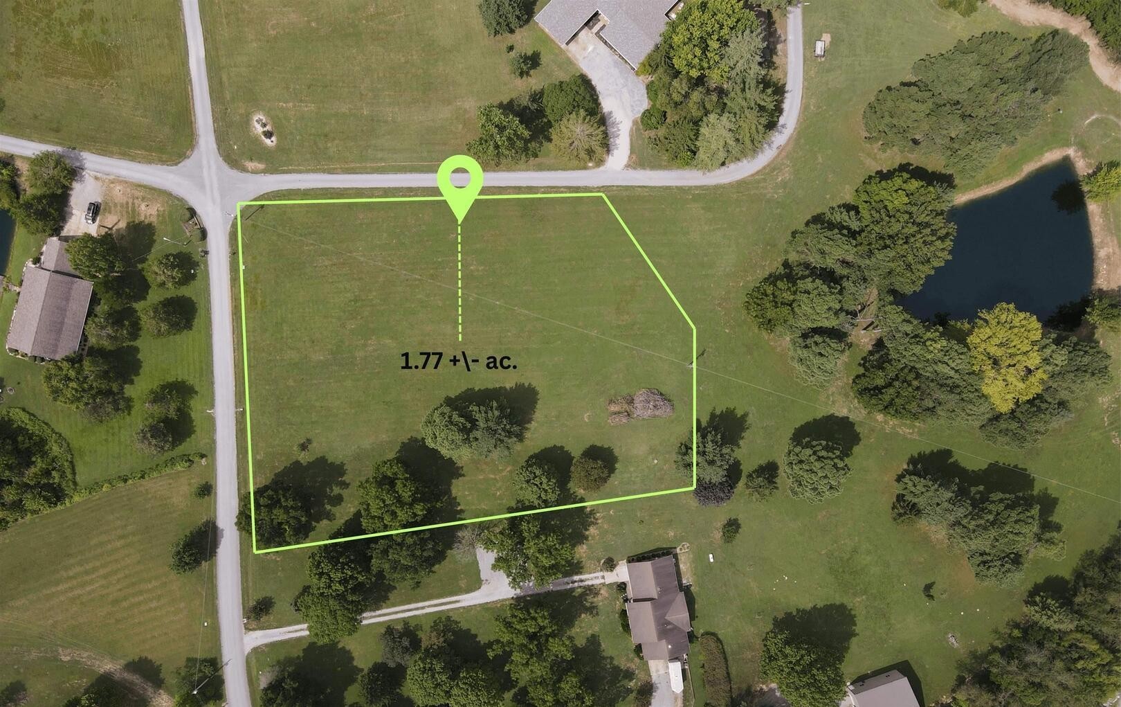 0 Dylan Drive Marion, IL 62959 - Photo 6 of 7 an aerial view of a residential house with a yard