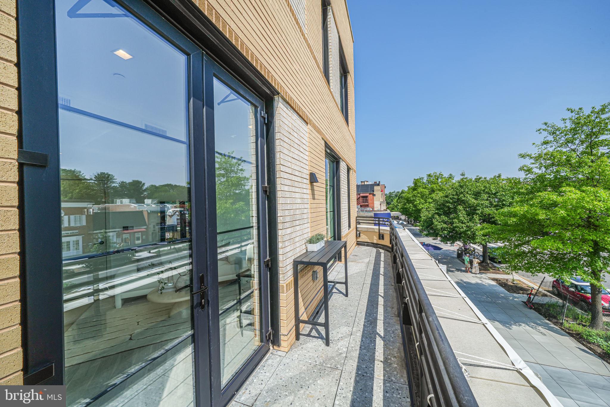 2901 Newark Street Northwest Washington, DC 20008 - Photo 8 of 52 a balcony with view of outdoor space