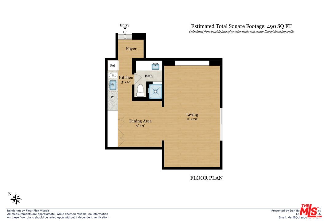 Undisclosed Address Los Angeles, CA 90064 - Photo 25 of 25 a picture of a bench in front of a wall