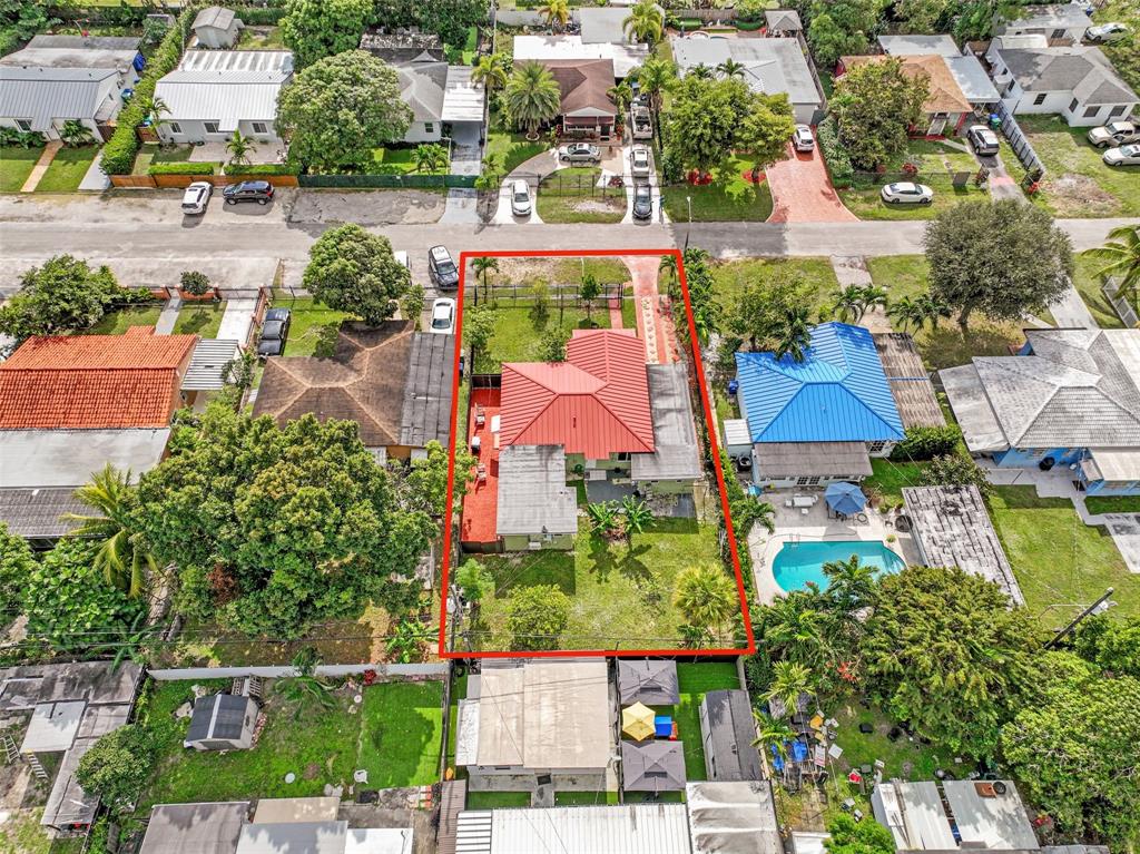 413 Northwest 100th Terrace Miami, FL 33150 - Photo 14 of 29 an aerial view of a houses