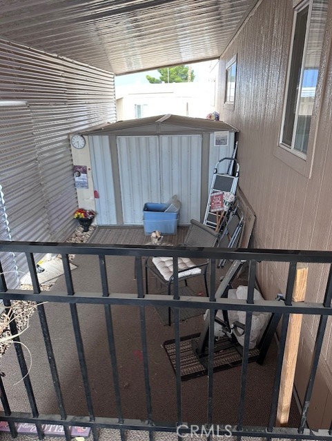 701 Montara Road, Unit 53 Barstow, CA 92311 - Photo 4 of 21 a view of a balcony