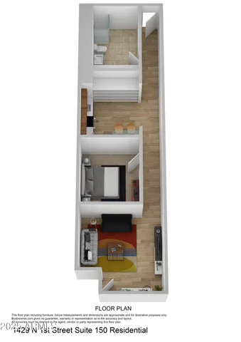 $1,250 | 1429 North 1st Street, Unit 150, Phoenix, AZ 85004