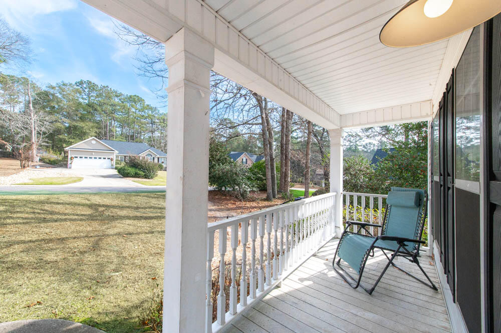 201 Buck Point Court Aiken, SC 29803 - Photo 19 of 26 Half of Front Porch!