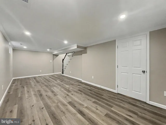 a view of empty room