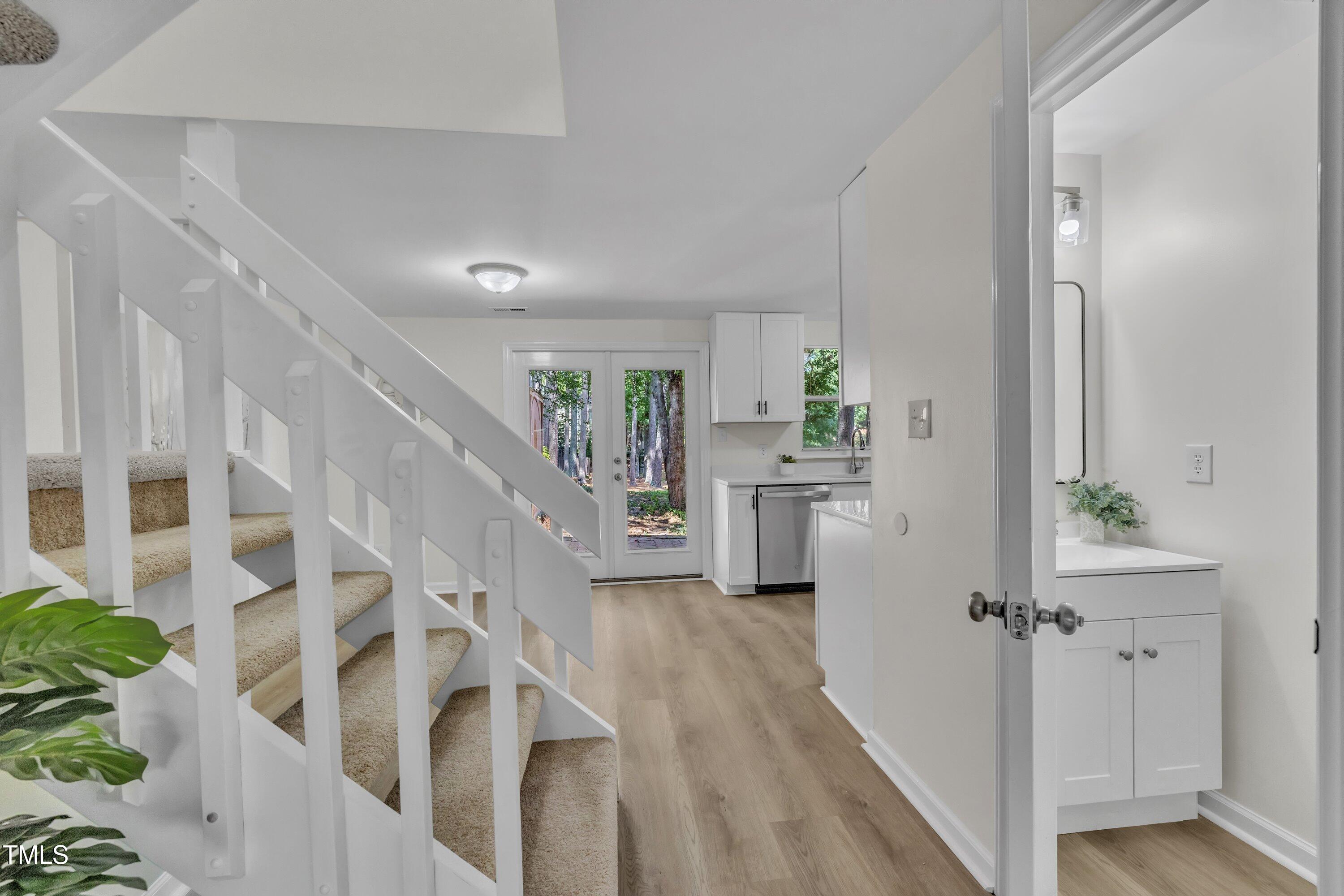 632 Middleton Avenue Cary, NC 27513 - Photo 12 of 34 a view of a kitchen from the hallway