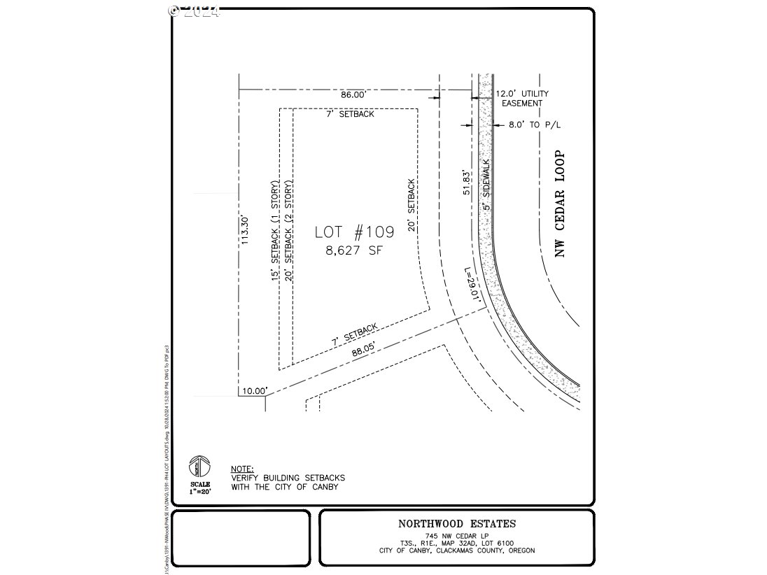 Northwest 10th Avenue Canby, OR 97013 - Photo 15 of 41 a picture of a floor plan
