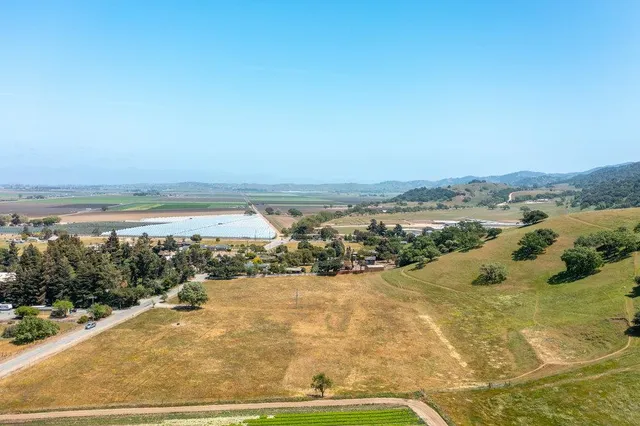 a view of an ocean with city