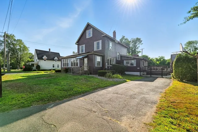 a house with garden in front of it