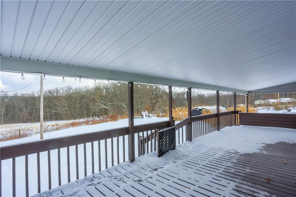 457 East Crestview Drive Transfer, PA 16154 - Photo 26 of 35 a view of a porch with wooden floor