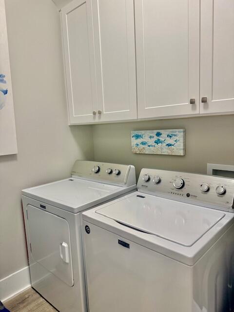166 Cabana Trail Santa Rosa Beach, FL 32459 - Photo 22 of 23 a utility room with dryer and washer
