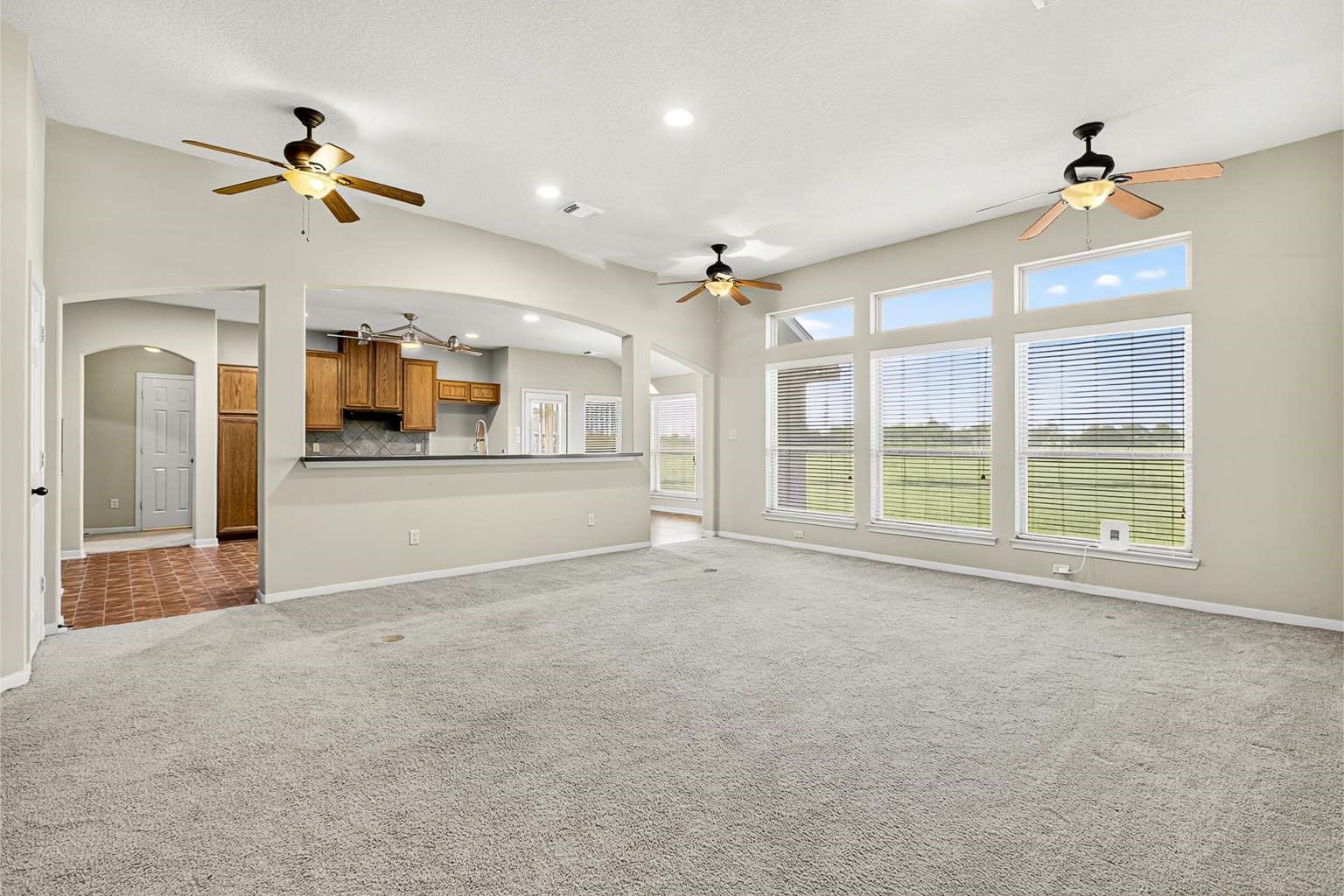 329 Gou Hole Road Cove, TX 77523 - Photo 3 of 19 a view of an empty room with a window