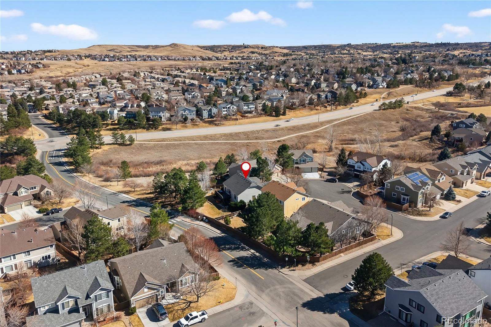 10155 Joseph Drive Highlands Ranch, CO 80124 - Photo 47 of 50 an aerial view of a city