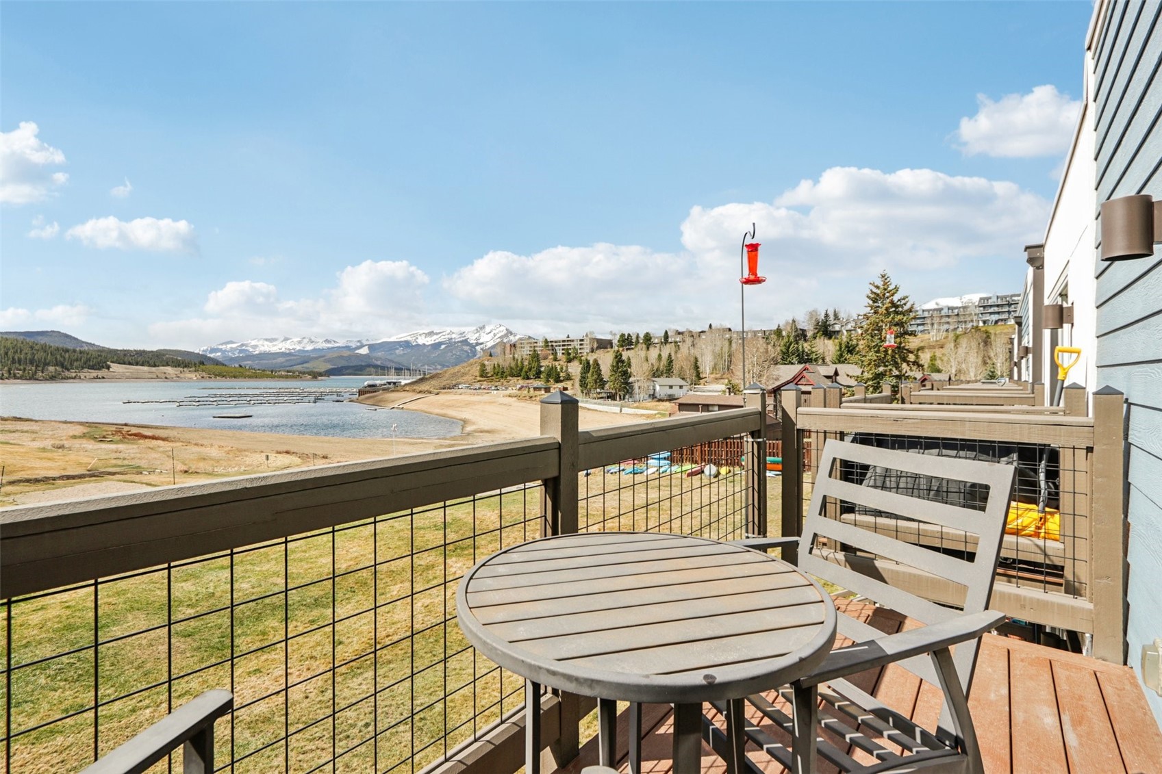 144 Gold Run Circle, Unit 17 Dillon, CO 80435 - Photo 12 of 38 a view of a balcony with an ocean view