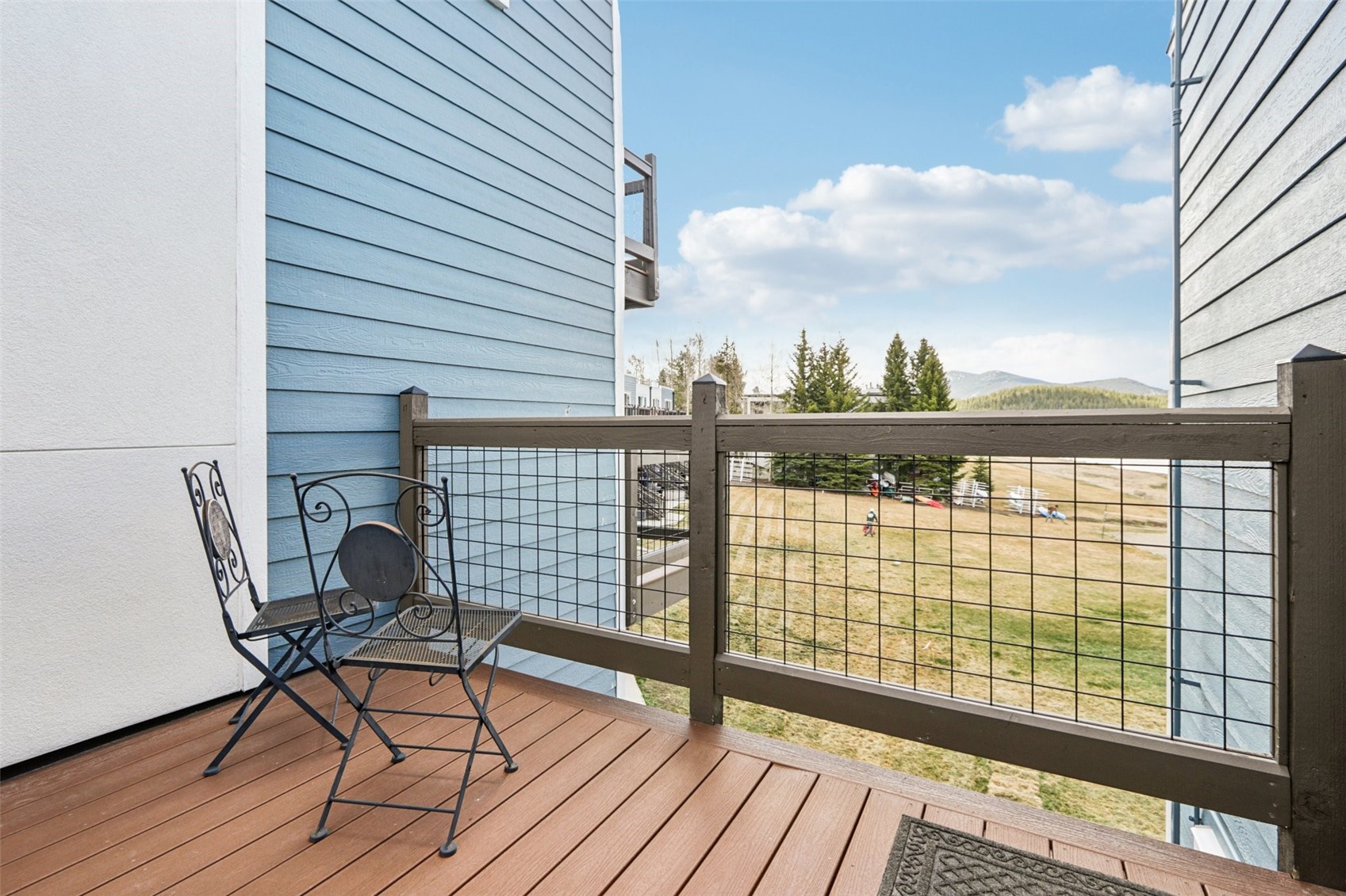 144 Gold Run Circle, Unit 17 Dillon, CO 80435 - Photo 14 of 38 a view of a chairs on the roof deck