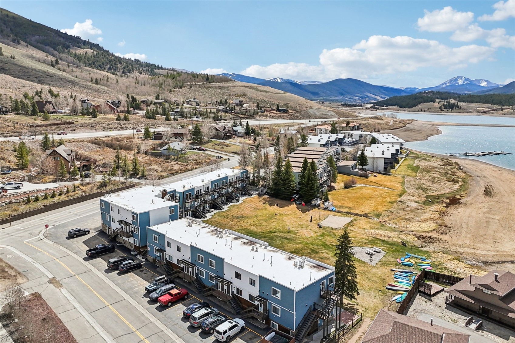144 Gold Run Circle, Unit 17 Dillon, CO 80435 - Photo 24 of 38 a view of a city with an ocean