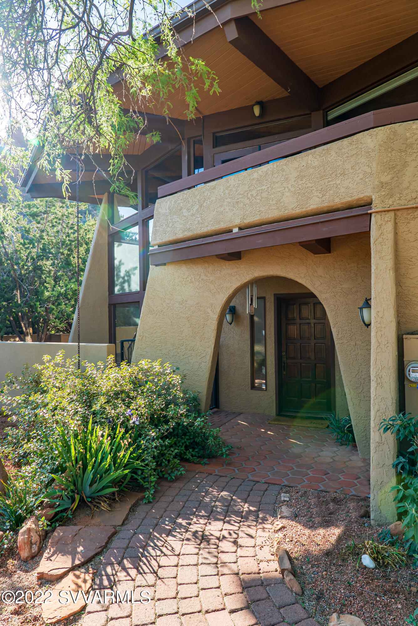 155 Sugarloaf Road Sedona, AZ 86351 - Photo 11 of 53 11_Pavered Walkway to Entrance