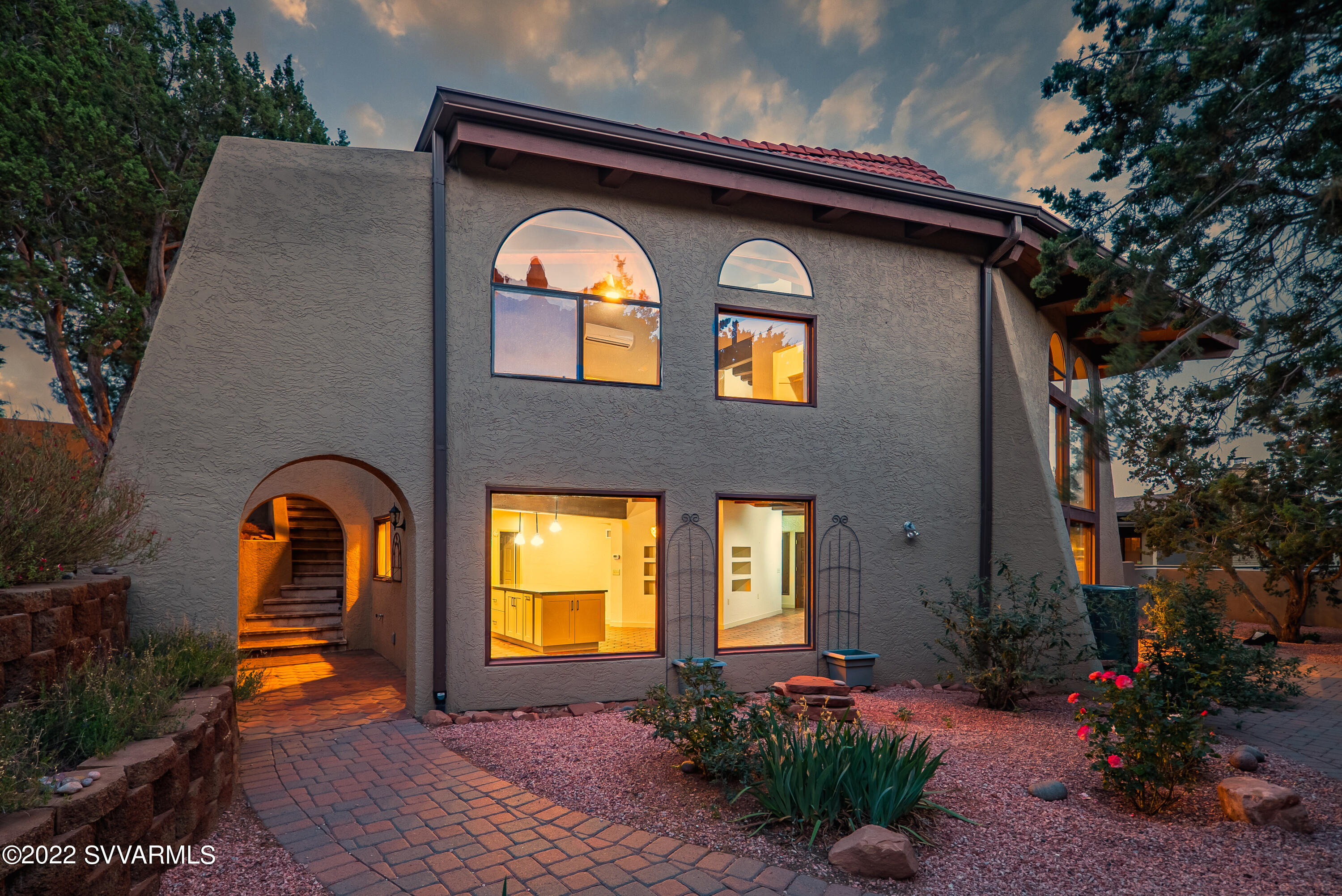 155 Sugarloaf Road Sedona, AZ 86351 - Photo 3 of 53 3_Pavered Walkway and Covered Patio