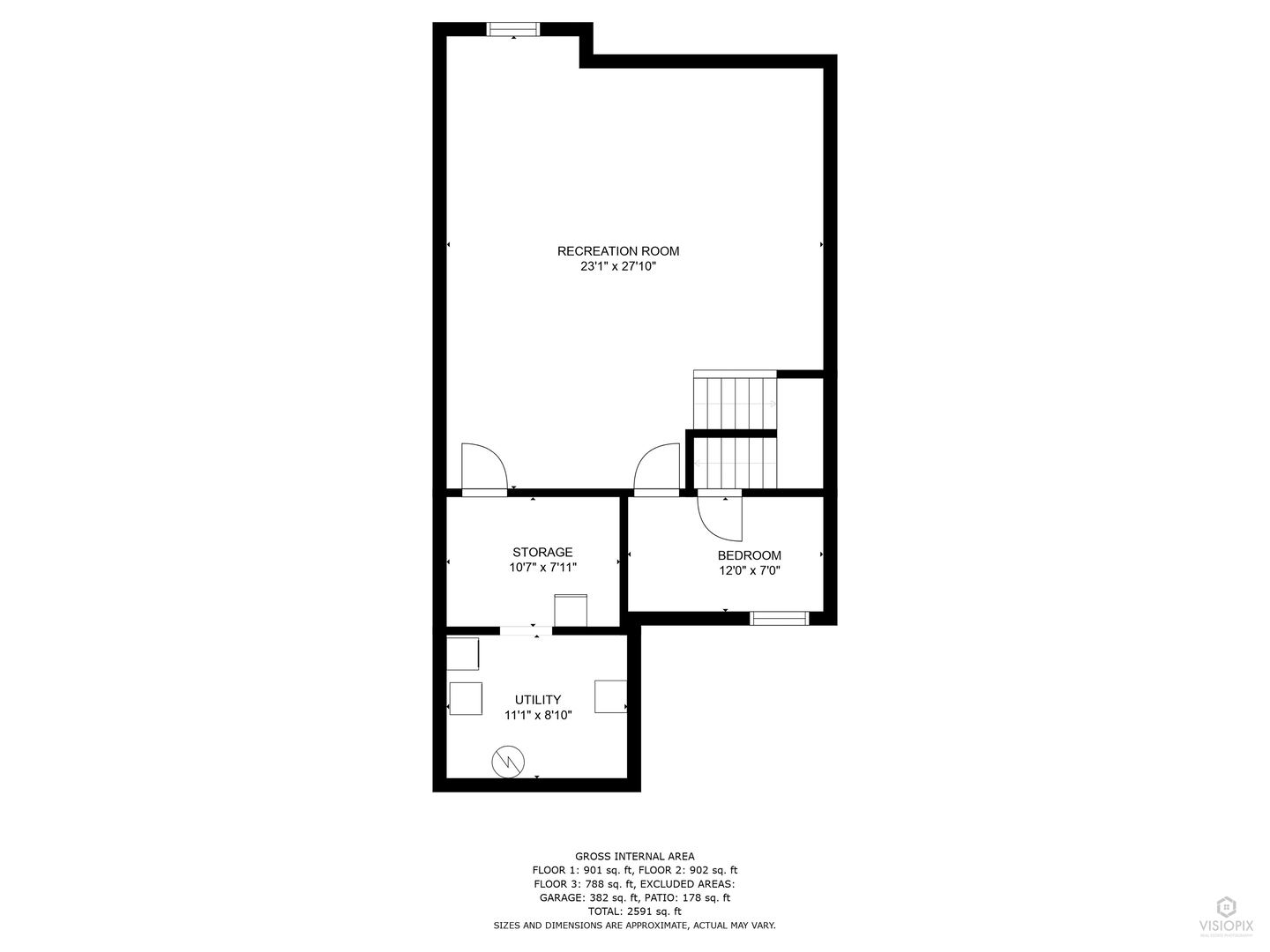 833 Swallow Street Deerfield, IL 60015 - Photo 34 of 37 a picture of a floor plan