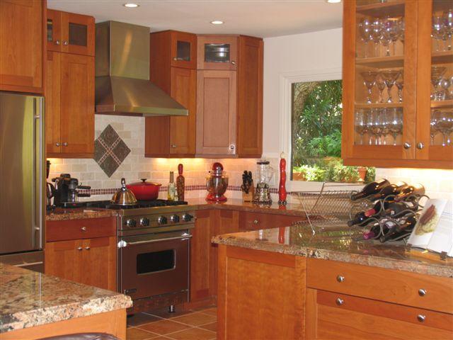 519 Fellowship Road Santa Barbara, CA 93109 - Photo 2 of 16 a kitchen with stainless steel appliances granite countertop a stove a sink and a microwave