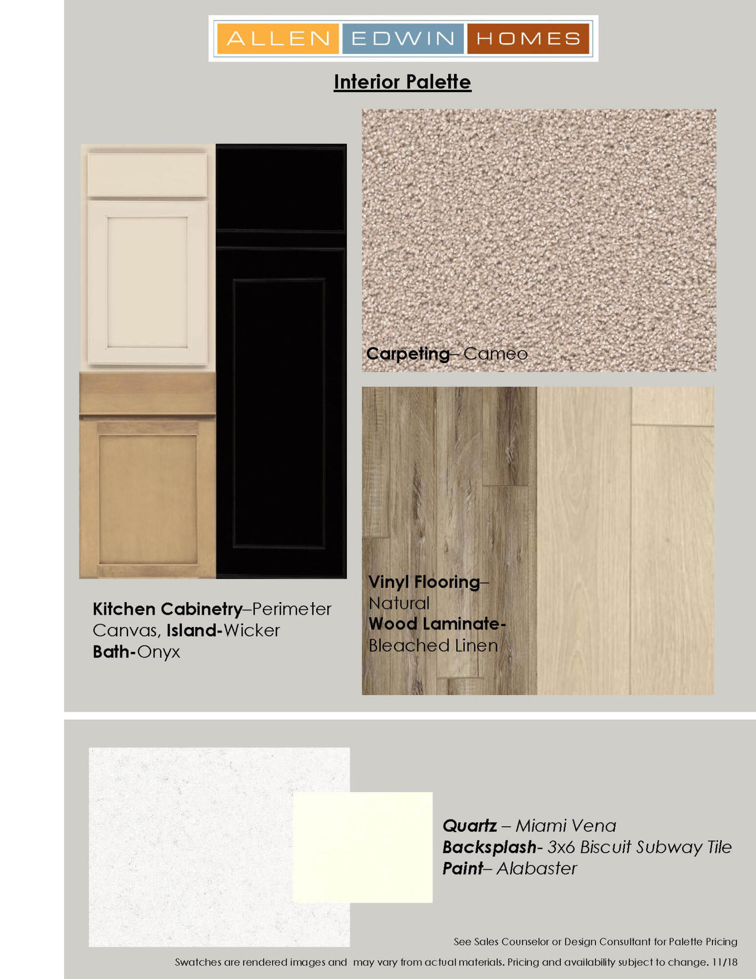 6211 Comiskey Road Stevensville, MI 49127 - Photo 23 of 46 WSE00226 INTERIOR PALETTE