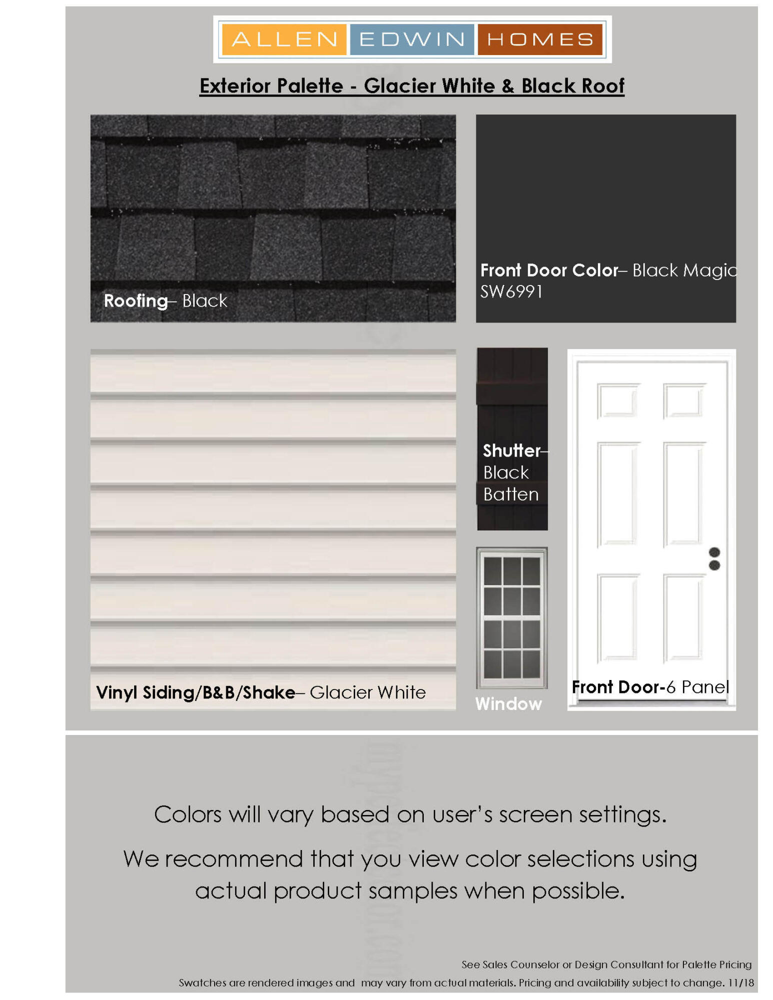 6211 Comiskey Road Stevensville, MI 49127 - Photo 24 of 46 WSE0226 EXTERIOR PALETTE