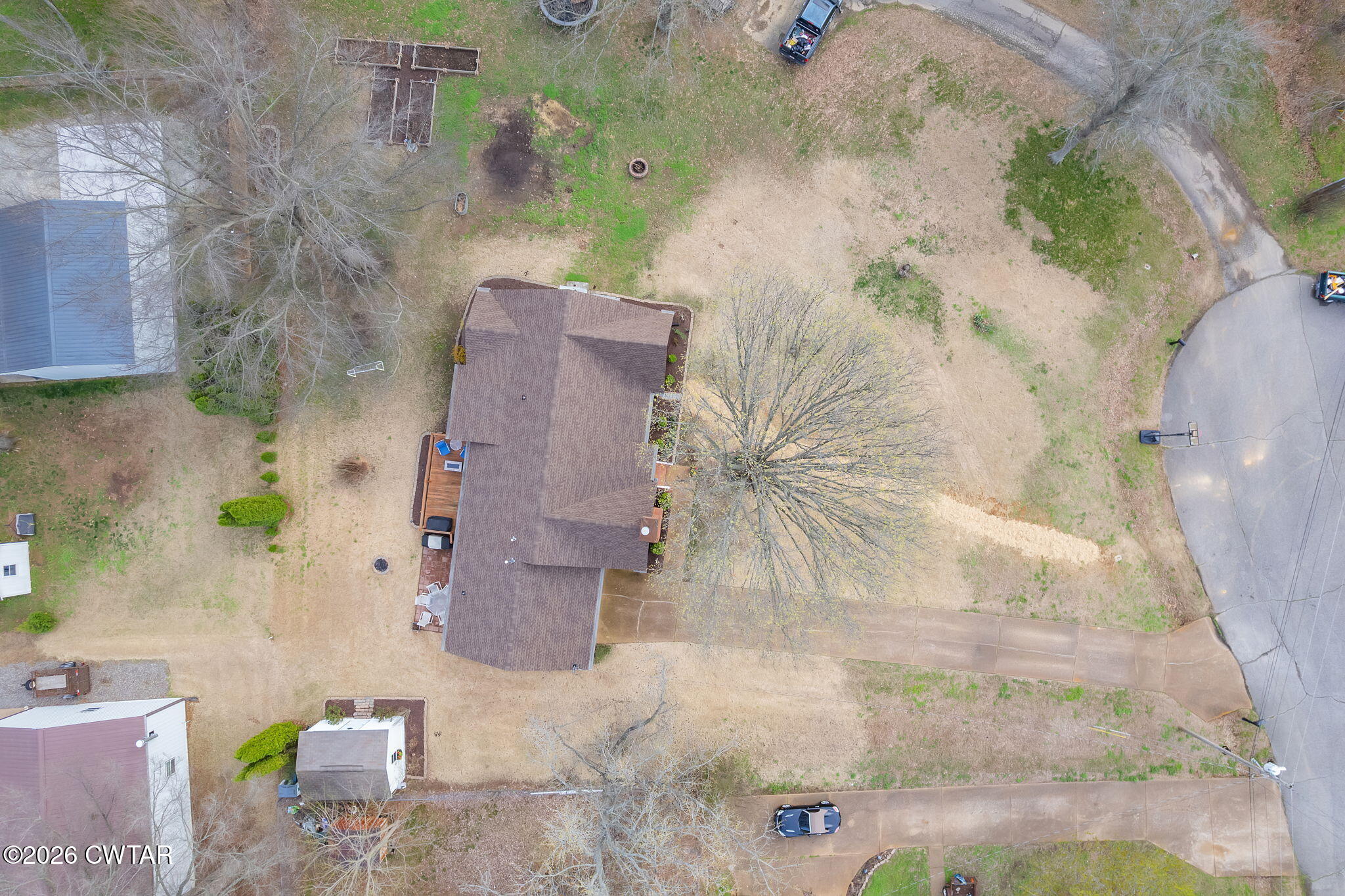 44 Ginger Lane Bells, TN 38006 - Photo 33 of 37 an aerial view of residential houses with outdoor space