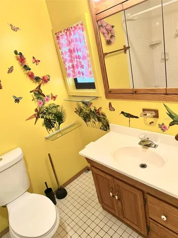 a view of a bathroom