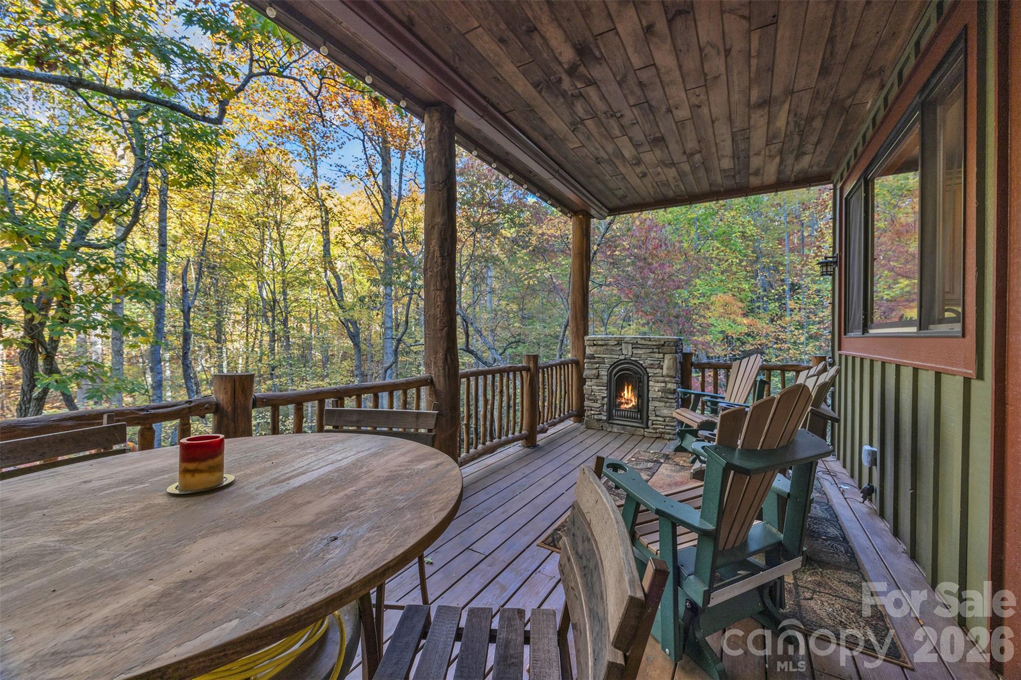 89 Springhouse Drive, Unit A4 Elk Park, NC 28622 - Photo 21 of 40 a view of deck and patio