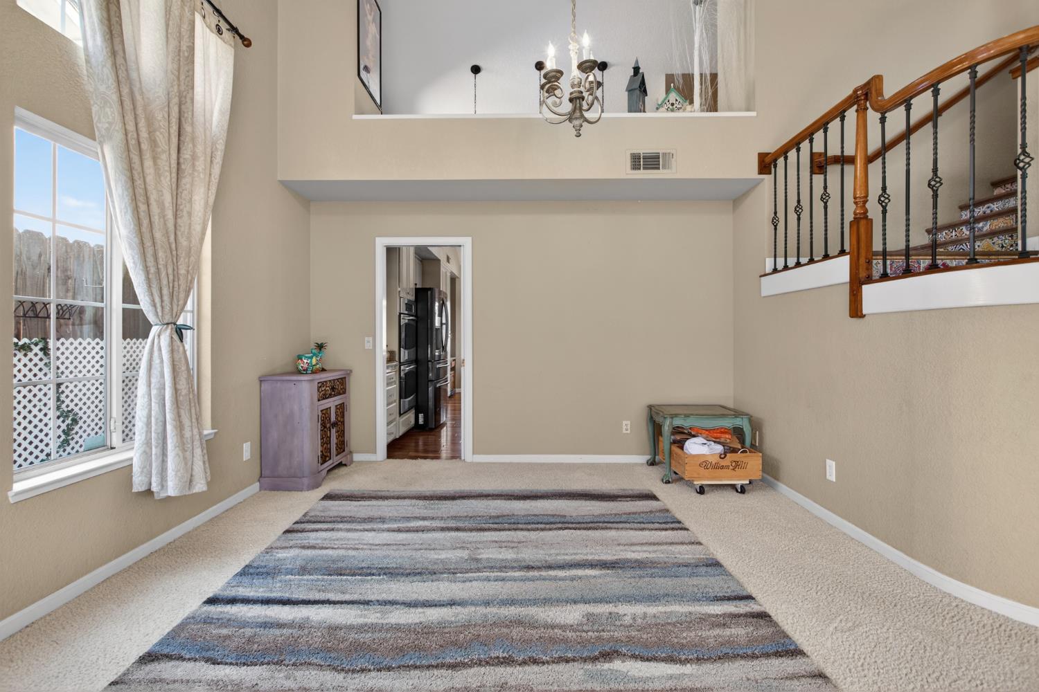 1224 Glenbrook Way Modesto, CA 95355 - Photo 14 of 49 a view of a balcony with a baby crib