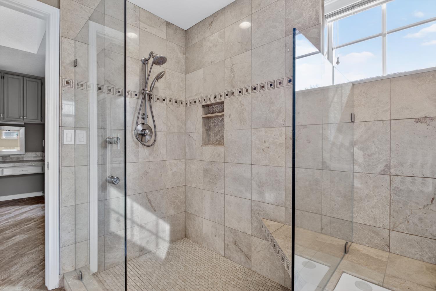 1224 Glenbrook Way Modesto, CA 95355 - Photo 29 of 49 a bathroom with a shower