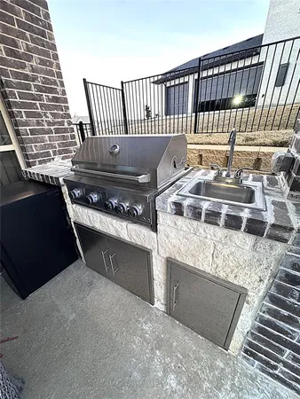 a view of a balcony with a outdoor space