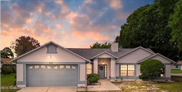 $394,500 | 899 Spirea Drive, Rockledge, FL 32955
