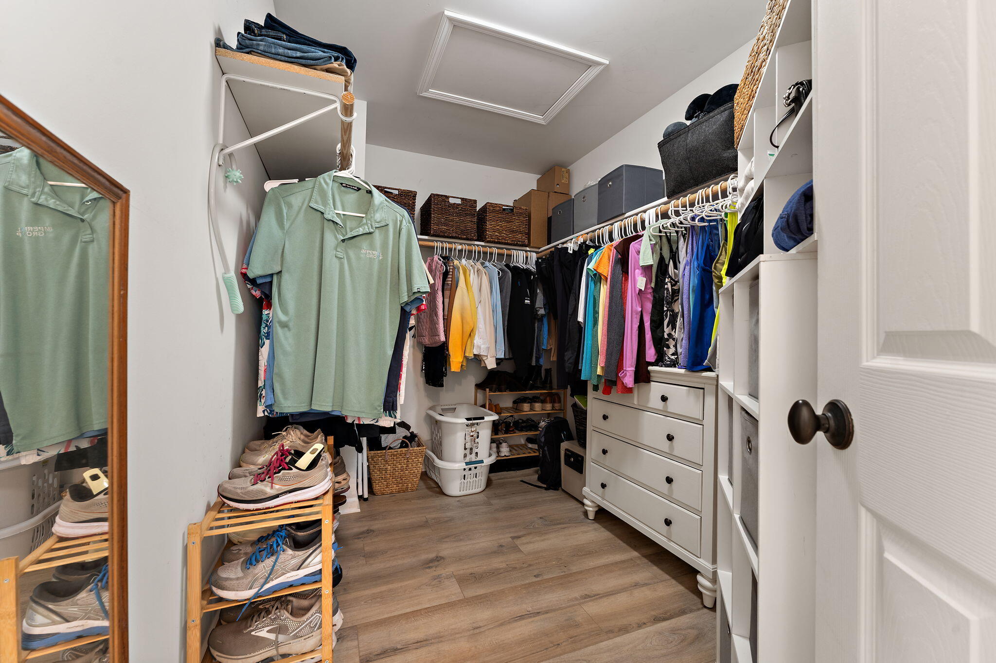 2335 Legend Circle Chesterton, IN 46304 - Photo 17 of 33 a view of walk in closet with clothes and shoes