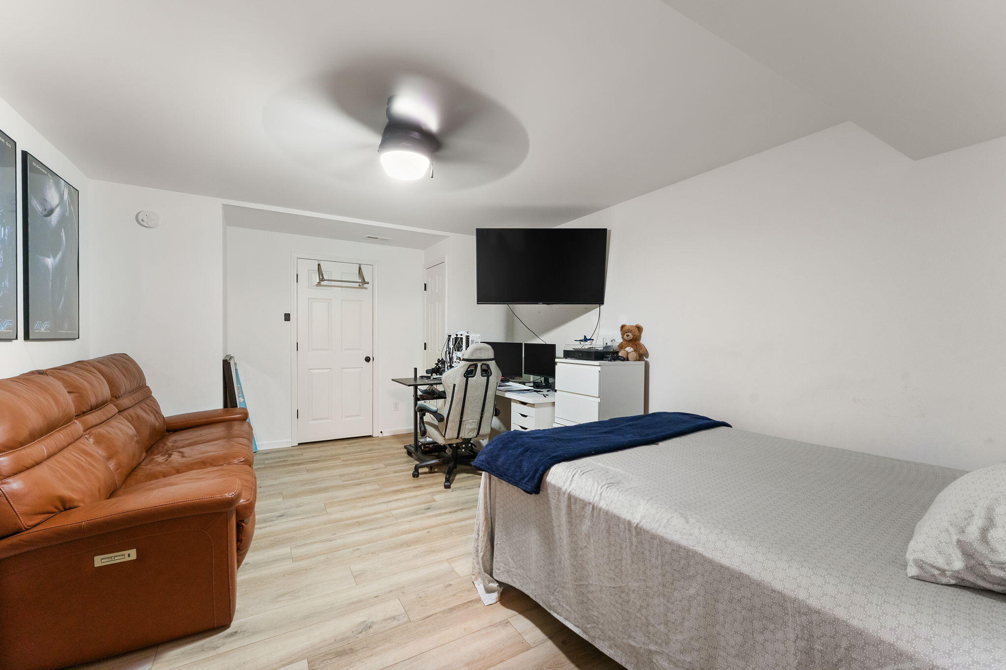 2335 Legend Circle Chesterton, IN 46304 - Photo 27 of 33 a bedroom with a bed and a flat screen tv