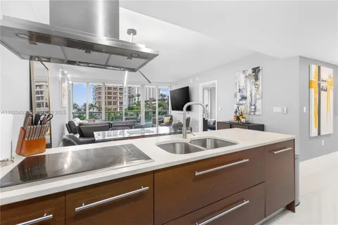 a close view of sink and mirror