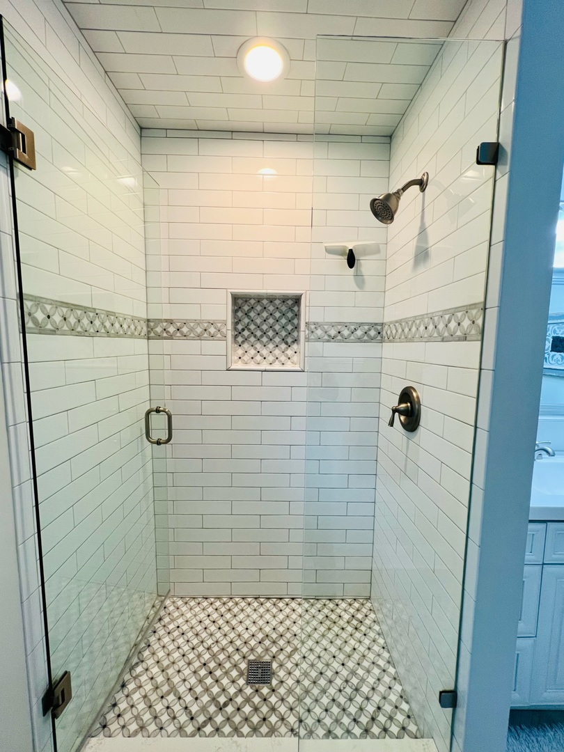 1105 Harrison Street Park Ridge, IL 60068 - Photo 14 of 29 a bathroom with a shower