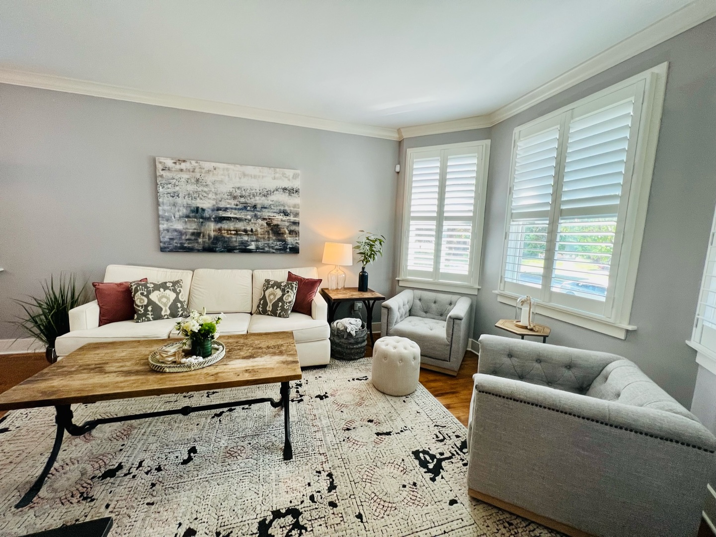 1105 Harrison Street Park Ridge, IL 60068 - Photo 4 of 29 a living room with furniture and a large window