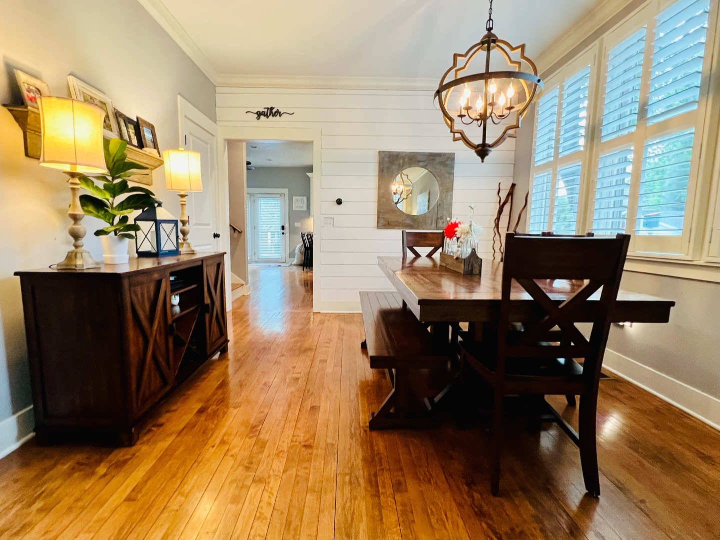 1105 Harrison Street Park Ridge, IL 60068 - Photo 6 of 29 a view of a dining room with furniture window and wooden floor
