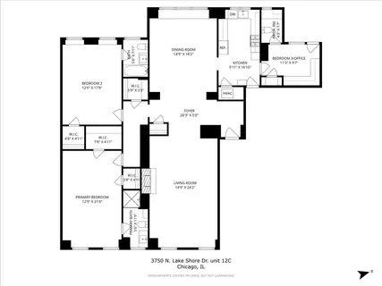 $699,000 | 3750 North Lake Shore Drive, Unit 12C, Chicago, IL 60613