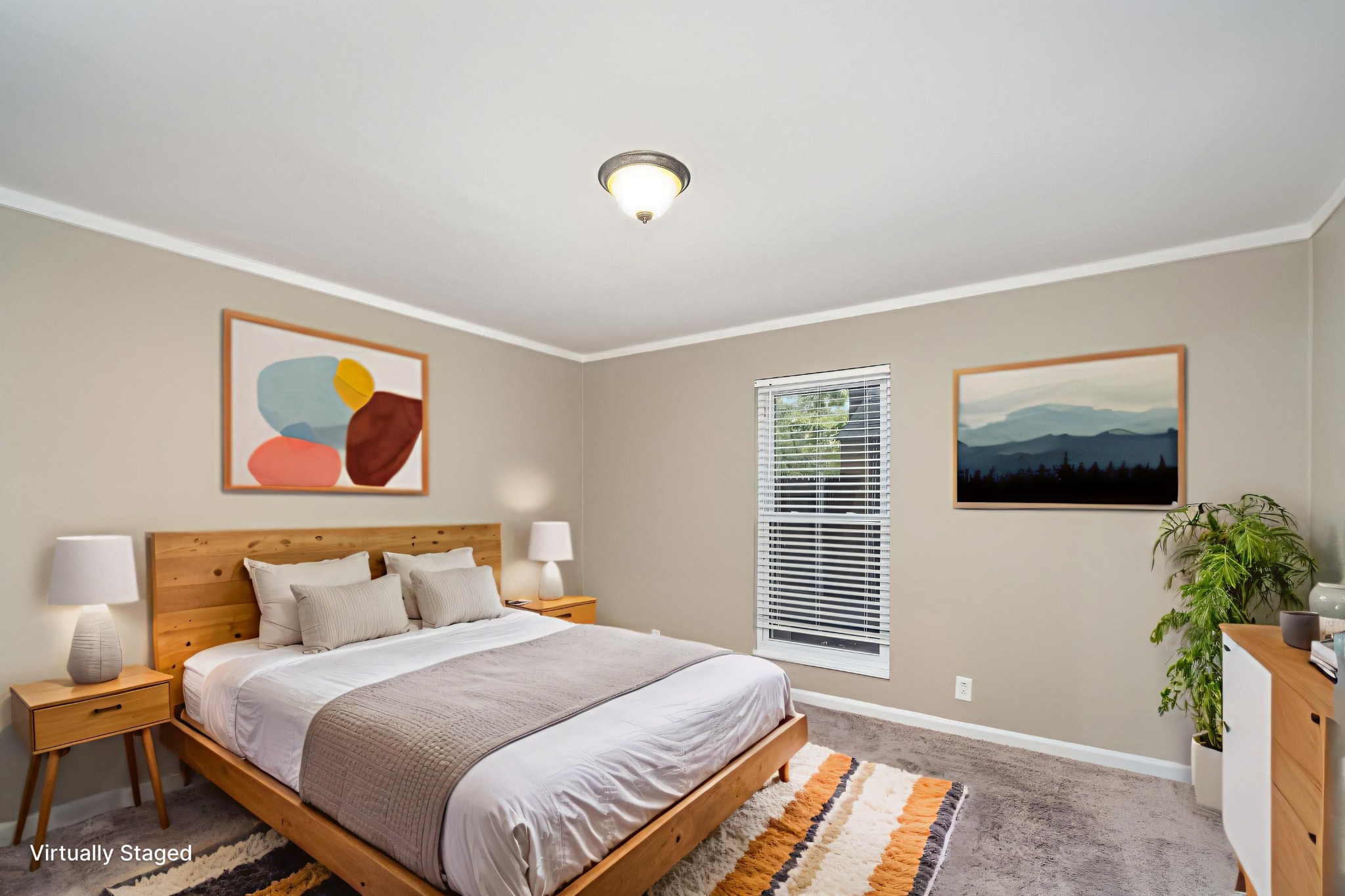 500 Paragon Mills Road, Unit N1 Nashville, TN 37211 - Photo 16 of 31 a bedroom with bed and a flat screen tv