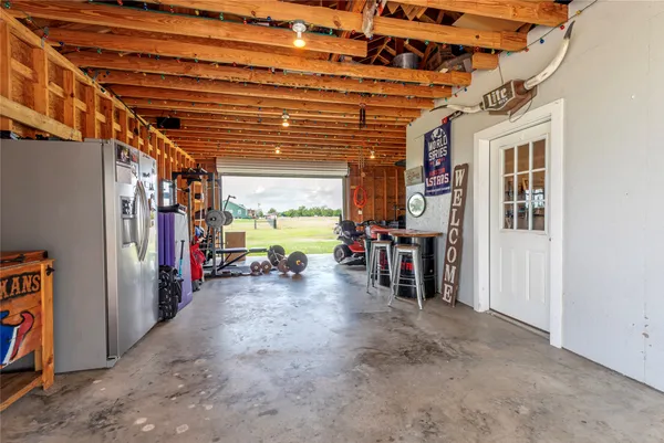 a view of a storage room with a lot of stuff