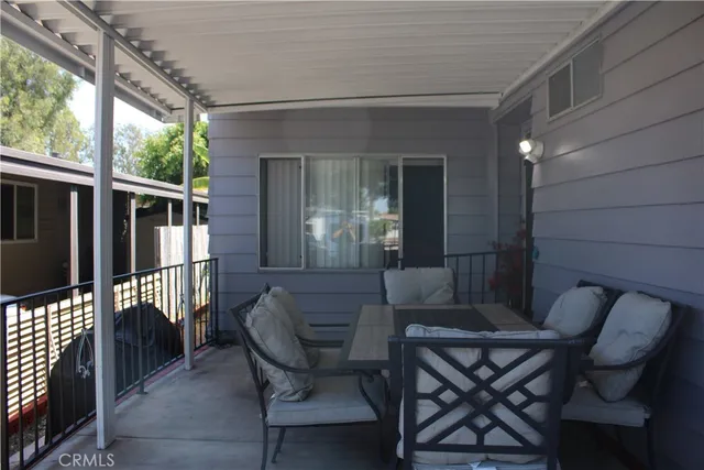 a view of front door