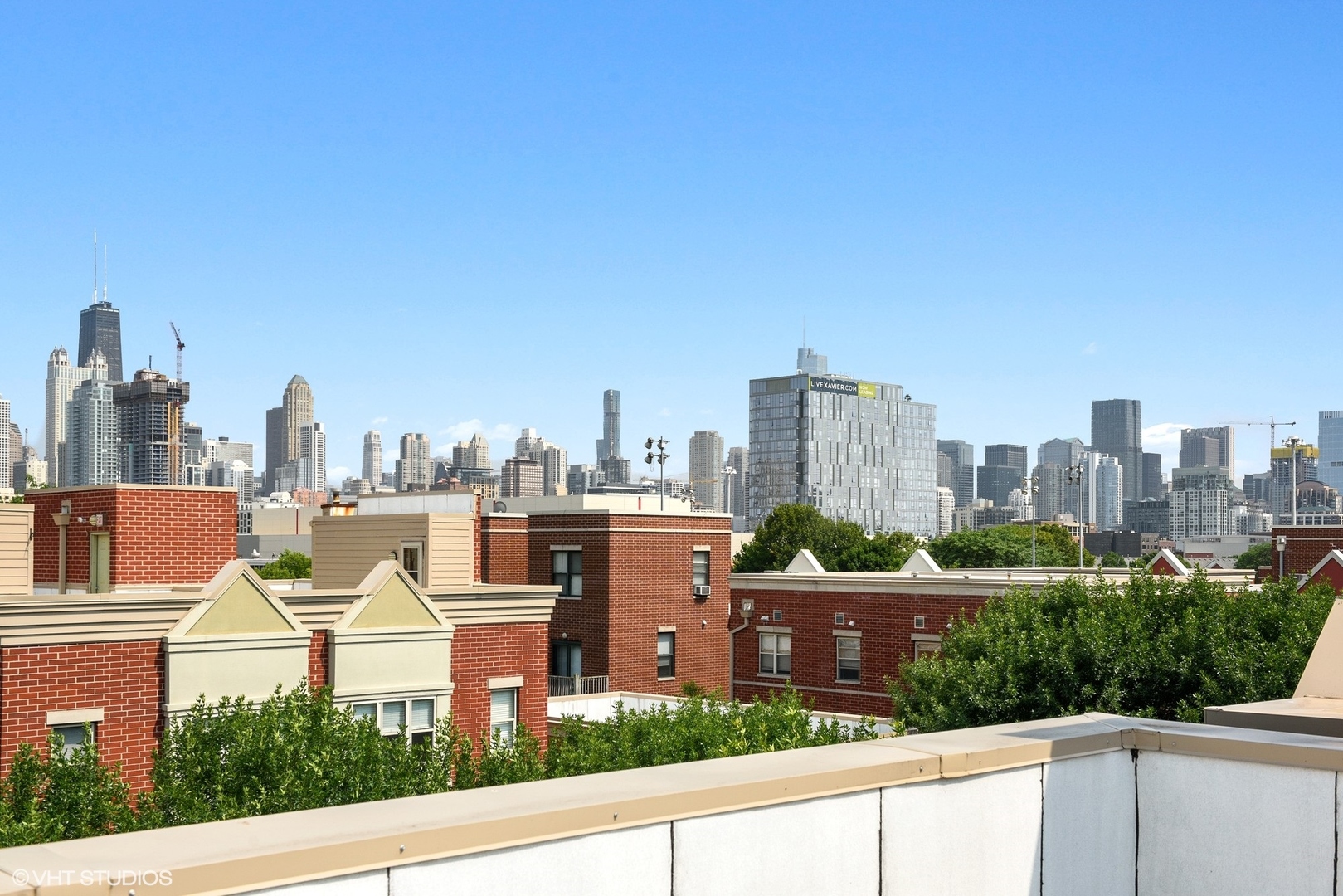 1344 North Burling Street Chicago, IL 60642 - Photo 15 of 21 a view of a city with tall buildings