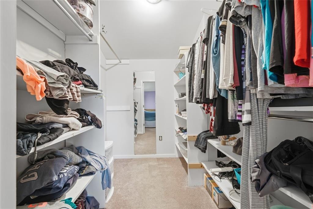126 Leon Road Pittsburgh, PA 15220 - Photo 33 of 50 a view of walk in closet with clothes and shoes