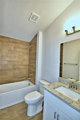 an empty room with closet