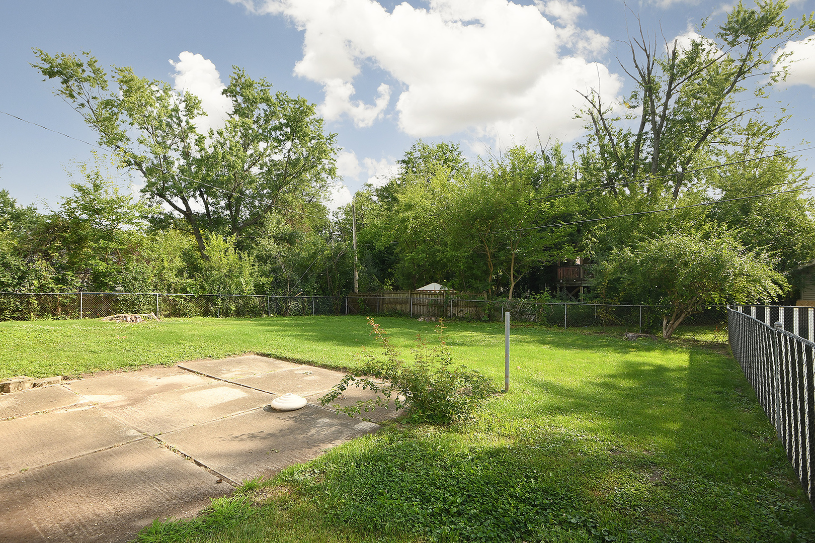 18938 Jonathan Lane Homewood, IL 60430 - Photo 28 of 33 a view of a backyard with a garden