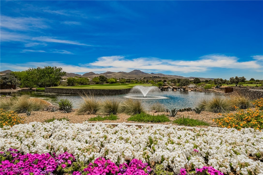 17 Caprington Road Henderson, NV 89052 - Photo 33 of 34 Water view featuring a mountainous background